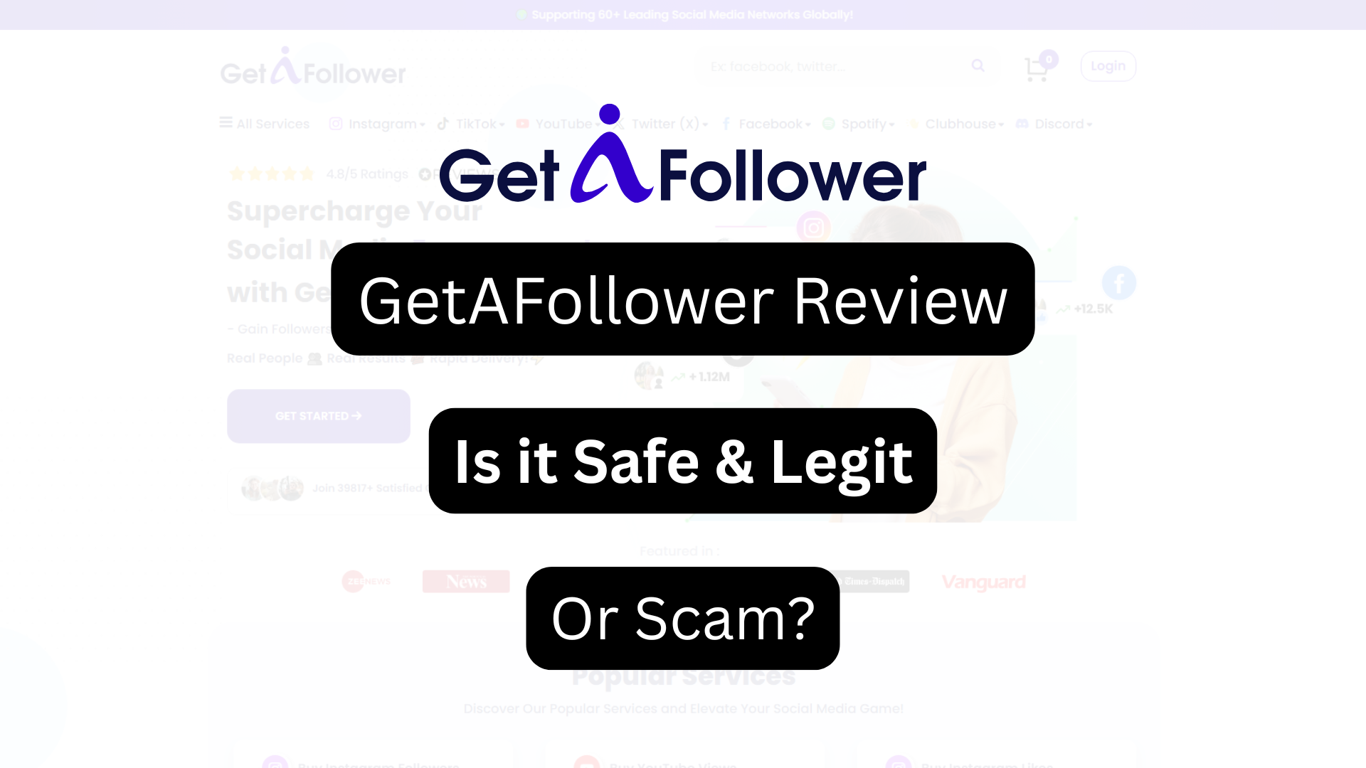 GetAFollower Review – Is it Safe & Legit Or Scam?